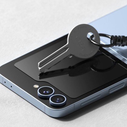 2 броя стъклени протектори за Samsung Galaxy Z Flip 6 от Ringke TG 2-Pack - Прозрачни