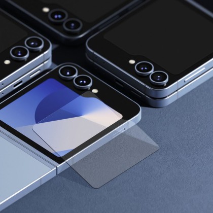 2 броя стъклени протектори за Samsung Galaxy Z Flip 6 от Ringke TG 2-Pack - Прозрачни