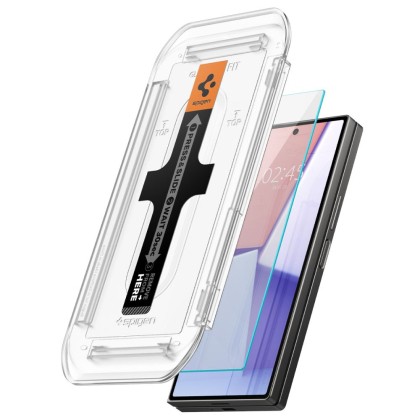 2 Стъклени протектора за дисплей на Samsung Galaxy Z Fold 6 от Spigen Glas.TR "Ez Fit" - Прозрачни