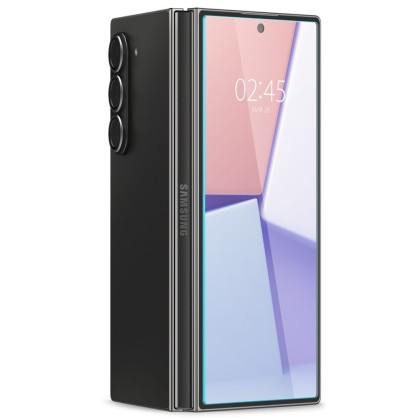 2 Стъклени протектора за дисплей на Samsung Galaxy Z Fold 6 от Spigen Glas.TR "Ez Fit" - Прозрачни