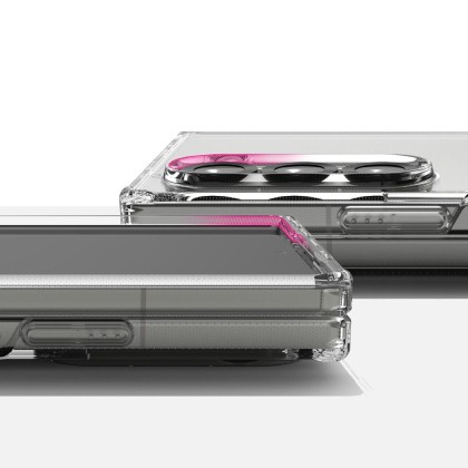 Удароустойчив твърд кейс за Samsung Galaxy Z Fold 6 от Ringke Fusion - Прозрачен