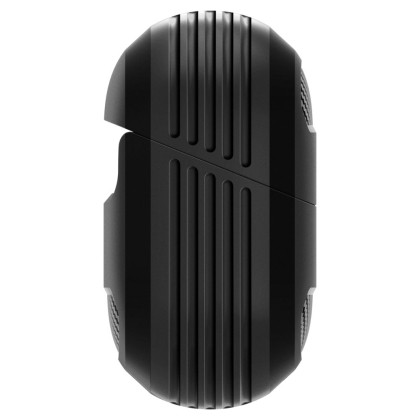 Удароустойчив силиконов калъф за Samsung Galaxy Buds 3 / 3 Pro от Spigen Rugged Armor - Черен мат