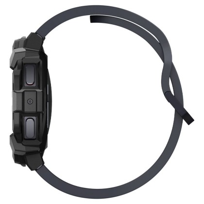 Удароустойчив кейс за Samsung Galaxy Watch 7 (44mm) от Spigen Rugged Armor - Черен мат