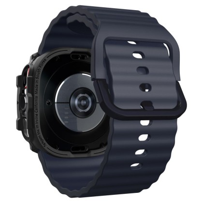 Удароустойчив кейс за Samsung Galaxy Watch Ultra (47mm) от Spigen Rugged Armor - Черен мат