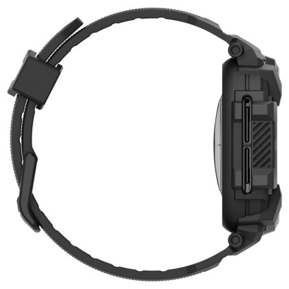 Удароустойчив кейс с каишка за Samsung Galaxy Watch Ultra (47mm) от Spigen Rugged Armor Pro - Черен