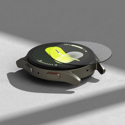 Калъф и протектор за Samsung Galaxy Watch 7 (40mm) от Ringke Slim & Tempered Glass - Прозрачни