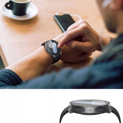 Кейс с протектор за Samsung Galaxy Watch 4/5/FE (40mm) от Tech-Protect Defense360 - Прозрачен