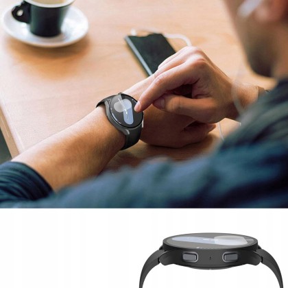 Кейс с протектор за Samsung Galaxy Watch 4/5/FE (40mm) от Tech-Protect Defense360 - Черен
