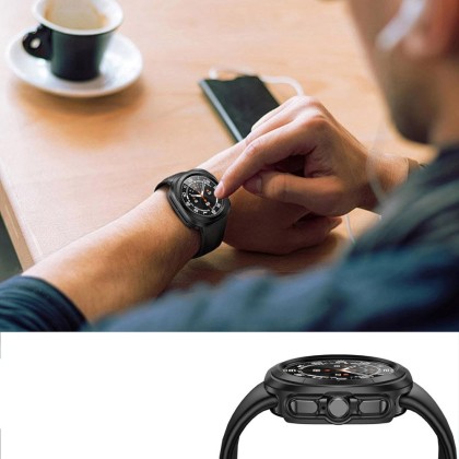 Кейс с протектор за Samsung Galaxy Watch Ultra (47mm) от Tech-Protect Defense360 - Черен
