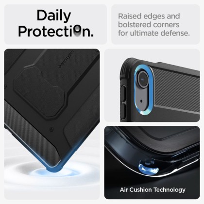 SPIGEN RUGGED ARMOR ”PRO” IPAD AIR 13 2024 BLACK