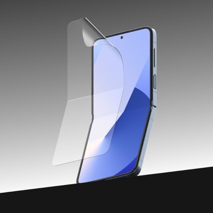 2 броя защитно фолио за дисплей на Samsung Galaxy Z Flip 6 от Ringke Dual Easy 2-Pack - Прозрачни