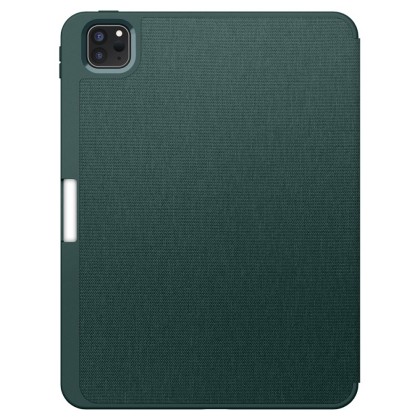 Текстителн калъф за iPad Pro 5 (11" 2024) от Spigen Urban Fit - Midnight Green