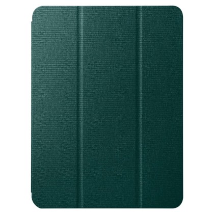 Текстителн калъф за iPad Pro 5 (11" 2024) от Spigen Urban Fit - Midnight Green