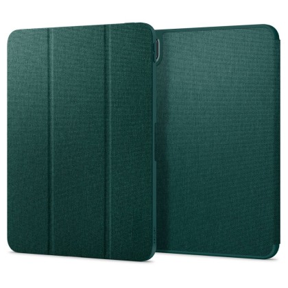 Текстителн калъф за iPad Pro 5 (11" 2024) от Spigen Urban Fit - Midnight Green