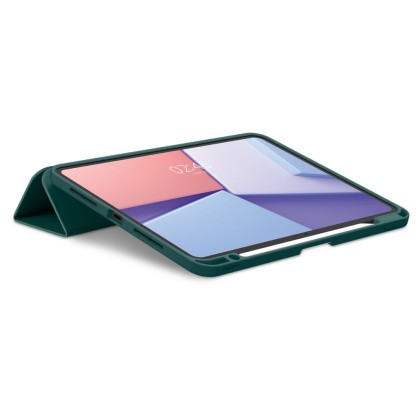 Текстителн калъф за iPad Pro 5 (11" 2024) от Spigen Urban Fit - Midnight Green