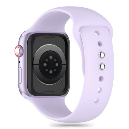 TECH-PROTECT SILICONE APPLE WATCH 4 / 5 / 6 / 7 / 8 / 9 / SE (38 / 40 / 41 MM) ELEGANT PURPLE