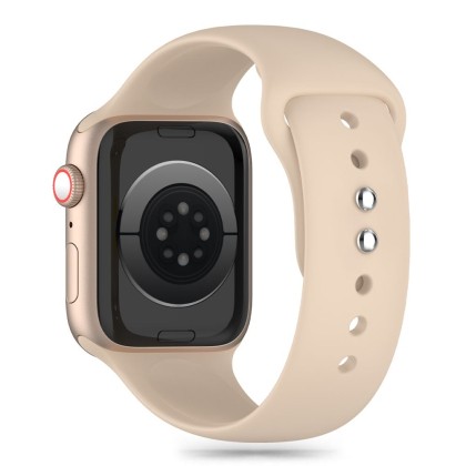 Силиконова каишка за Apple Watch 6/7/8/9/10/SE/Ultra 1-2 (44/45/46/49 mm) от Tech-Protect Silicone - Walnut