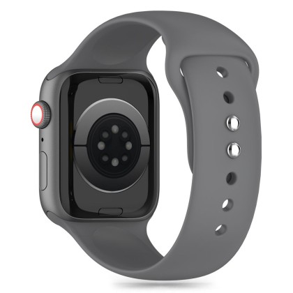 Силиконова каишка за Apple Watch 6/7/8/9/10/SE/Ultra 1-2 (44/45/46/49 mm) от Tech-Protect Silicone - Clay