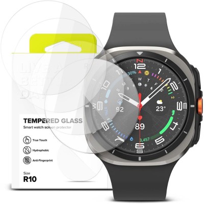 4 броя стъклени протектори за дисплей на Samsung Galaxy Watch Ultra (47mm) от Ringke Tempered Glass - Прозрачни