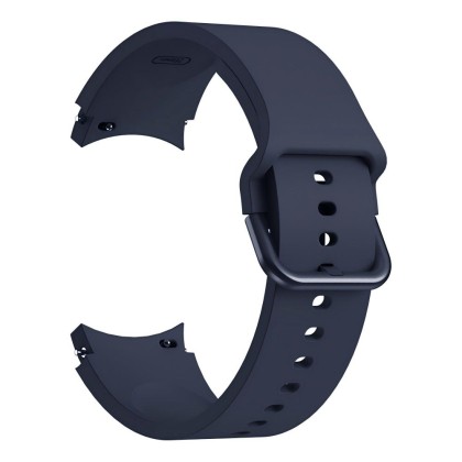 Силиконова каишка за Samsung Galaxy Watch 4/5/5 Pro/6/7/FE от Tech-Protect Silicone - Navy Blue