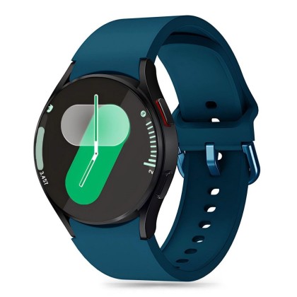 Силиконова каишка за Samsung Galaxy Watch 4/5/5 Pro/6/7/FE от Tech-Protect Silicone - Montego Blue