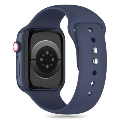 TECH-PROTECT SILICONE APPLE WATCH 4 / 5 / 6 / 7 / 8 / 9 / SE / ULTRA 1 / 2 (42 / 44 / 45 / 49 MM) MIDNIGHT BLUE