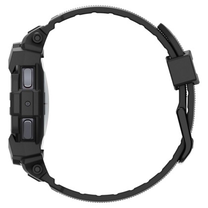 Удароустойчив кейс с каишка за Samsung Galaxy Watch 7 (40mm) от Spigen Rugged Armor Pro - Черен мат