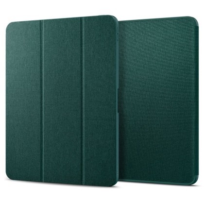 Текстителн калъф за iPad Pro 7 (13" 2024) от Spigen Urban Fit - Midnight Green