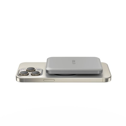 Преносима батерия Power Bank с MagSafe 5 000 mAh от Tech-Protect PB10 LifeMag 15W - Titanium