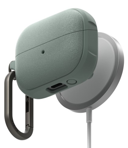 Силиконов калъф с MagSafe за слушалки Samsung Galaxy Buds 3 / 3 Pro от Ringke Onyx Magnetic - Sage Green