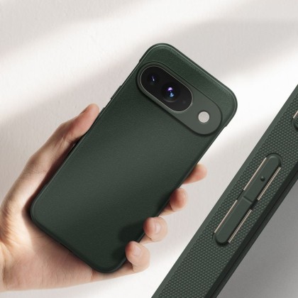 Удароустойчив кейс за Google Pixel 9 от Ringke Onyx - Dark Green