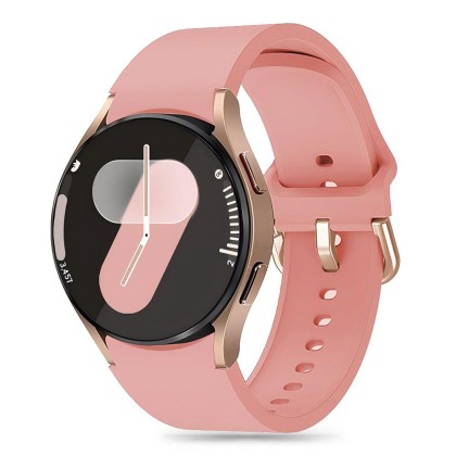 Силиконова каишка за Samsung Galaxy Watch 4/5/5 Pro/6/7/FE от Tech-Protect Silicone - Dusty Pink