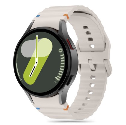 Силиконова каишка за Samsung Galaxy Watch 4/5/5 Pro/6/7/FE от Tech-Protect Silicone Sport - Starlight