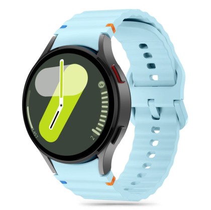 Силиконова каишка за Samsung Galaxy Watch 4/5/5 Pro/6/7/FE от Tech-Protect Silicone Sport - Sky Blue