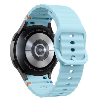 Силиконова каишка за Samsung Galaxy Watch 4/5/5 Pro/6/7/FE от Tech-Protect Silicone Sport - Sky Blue