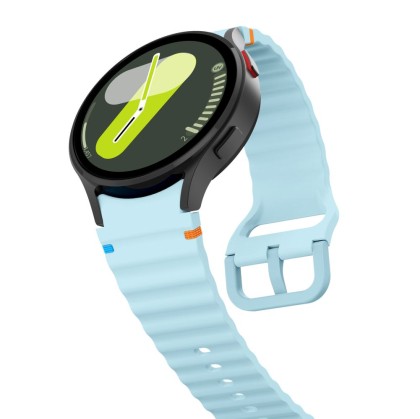 TECH-PROTECT SILICONE SPORT SAMSUNG GALAXY WATCH 4 / 5 / 5 PRO / 6 / 7 / FE SKY BLUE