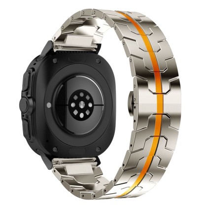 TECH-PROTECT STAINLESS LINE SAMSUNG GALAXY WATCH ULTRA (47 MM) TITANIUM/ORANGE