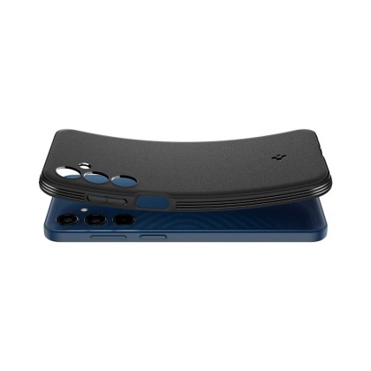 Удароустойчив калъф за Samsung Galaxy M35 5G от  Spigen Essential SandBlast - Черен