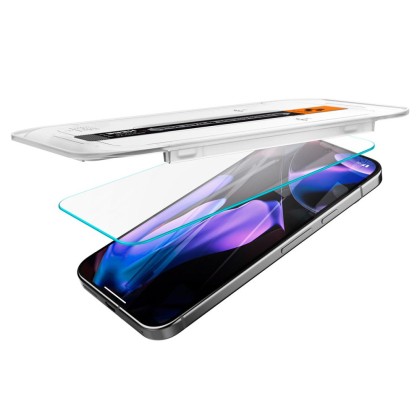 SZKŁO HARTOWANE SPIGEN GLAS.TR ”EZ FIT” 2-PACK GOOGLE PIXEL 9 / 9 PRO CLEAR