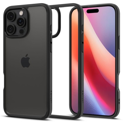 SPIGEN ULTRA HYBRID IPHONE 16 PRO MAX MATTE BLACK