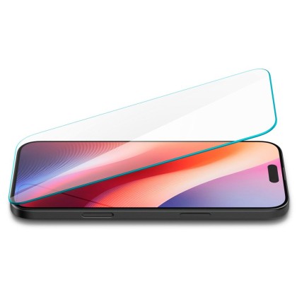 Стъклен протектор за дисплей на iPhone 16 Pro Max от Spigen Glas.TR.Slim - Прозрачен
