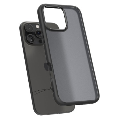 SPIGEN ULTRA HYBRID IPHONE 16 PRO FROST BLACK