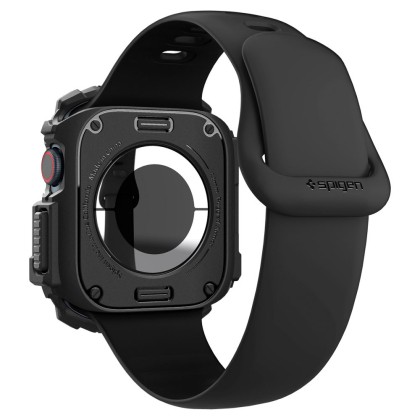 Удароустойчив кейс за Apple Watch 10 (42mm) от Spigen Rugged Armor - Черен мат