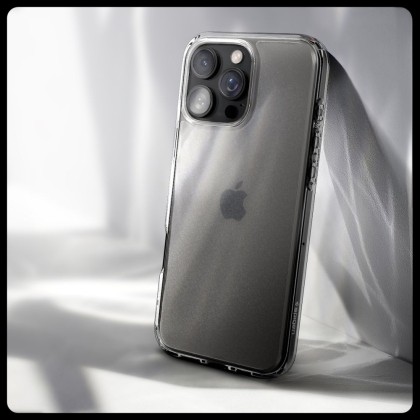 Удароустойчив твърд кейс за iPhone 16 Pro от Spigen Ultra Hybrid - Frost Clear