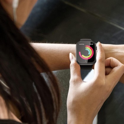 Кейс с протектор за Apple Watch 10 (46mm) от Tech-Protect Defense360 - Черен