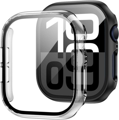 Кейс с протектор за Apple Watch 10 (42mm) от Tech-Protect Defense360 - Прозрачен