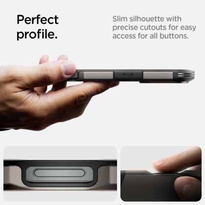 SPIGEN TOUGH ARMOR MAG MAGSAFE IPHONE 16 PRO GUNMETAL