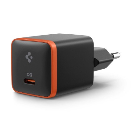 Стенно зарядно устройство 30W за IOS и Android с USB-C от Spigen EE301EU ArcStation Essential - Черно