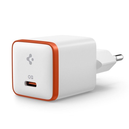 Стенно зарядно устройство 30W за IOS и Android с USB-C от Spigen EE301EU ArcStation Essential - Бяло