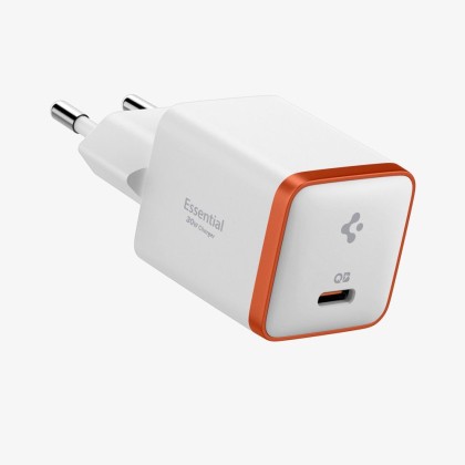 Стенно зарядно устройство 30W за IOS и Android с USB-C от Spigen EE301EU ArcStation Essential - Бяло